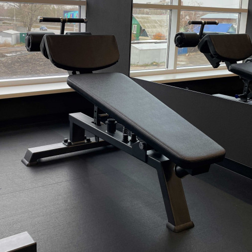Скамья для пресса регулируемая (Adjustable Decline Bench) DHZ