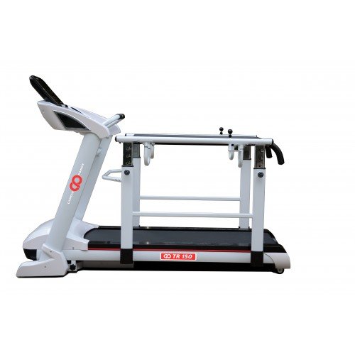 Беговая дорожка реабилитационная CardioPower TR150 AC с удлиненными двойными поручнями
