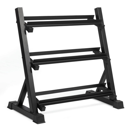 Стойка для гантелей VictoryFit VF-D4001 трехъярусная (на 8-10 пар, гексагональных или термополиуретановых)