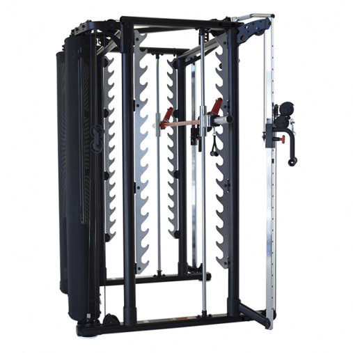 Многофункциональный силовой комплекс Inspire SCS Functional Trainer на базе Машины Смита с грузоблоками и турником