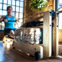 Гребной тренажер WATERROWER A1 Studio с дисплеем S4 (ясень окрашенный черный)