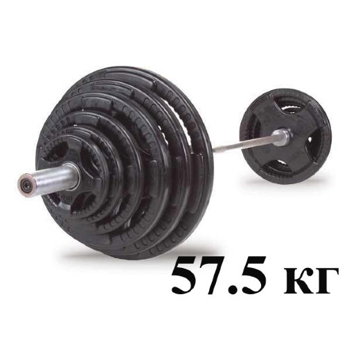 Штанга наборная 57.5 кг, 218 см - Body-Solid 