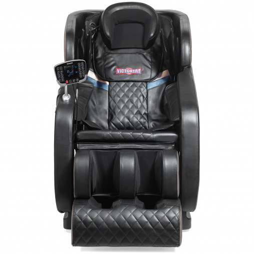 Массажное кресло VictoryFit VF-M68 Black (цвет обивки: черный)