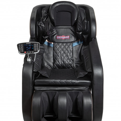 Массажное кресло VictoryFit VF-M68 Black (цвет обивки: черный)