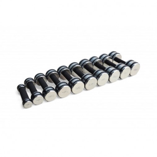 Набор хром. гантелей с обрез. рукояткой Smith Strength (пара) от 1 до 10кг