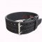 Пояс для пауэрлифтинга GRIZZLY Double Prong Power Lifting Weight Belt размер L, натуральная кожа, черный