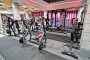 Олимпийская горизонтальная скамья со стойками AeroFit IT IT714