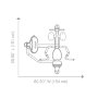 Жим от груди Hoist RS-1301 Tpeнaжep грузоблочный, матовый черный/черный