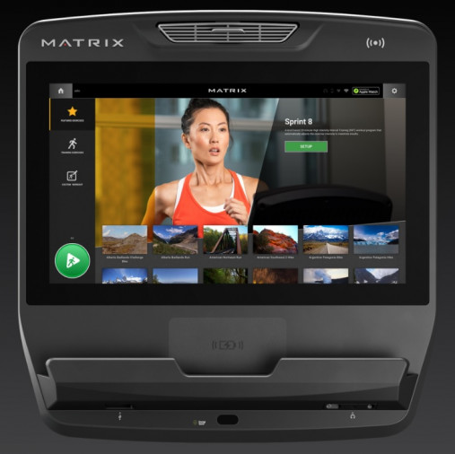 Беговая дорожка Matrix Lifestyle. Консоль Touch XL