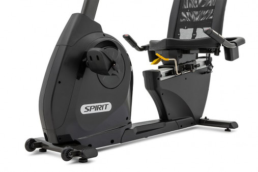 Велотренажер горизонтальный Spirit XBR95 Black (2024) с генератором