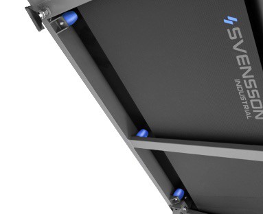 Амортизационная платформа max-Run, построенная с использованием 6 полых эластомеров