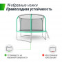 Батут UNIX Line SUPREME BASIC 10 ft (Green) 3,05 м зеленый