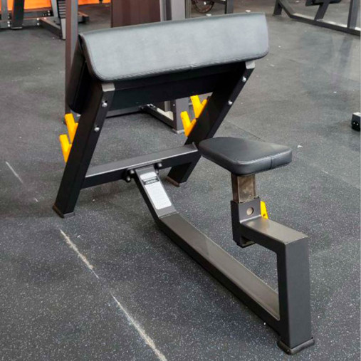 Скамья для бицепса с сиденьем. Скамья Скотта DHZ (Seated Preacher Curl) A-3044