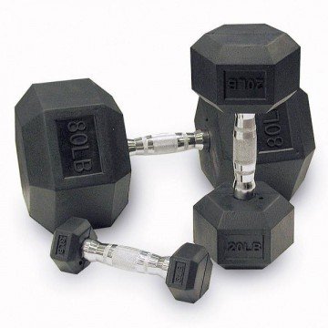  Гантели обрезиненные Body-Solid SDR1 (2х1 кг)