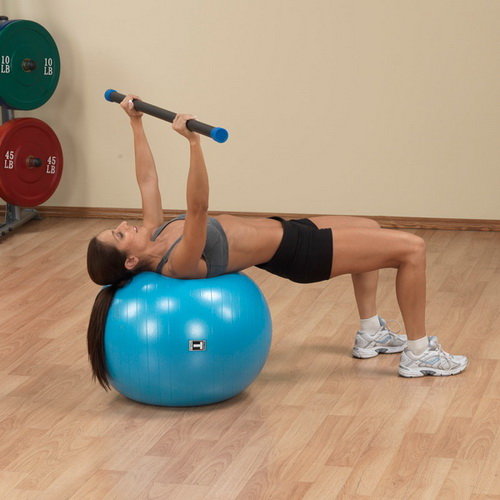 Мяч гимнастический Ø75 см синий BODY-SOLID