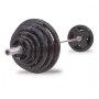 Штанга олимпийская с обрезиненными дисками Body-Solid OSR500 (225 кг)