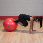 Мяч гимнастический Ø65 см красный BODY-SOLID