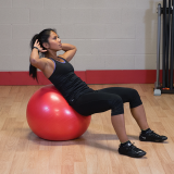 Мяч гимнастический Ø65 см красный BODY-SOLID