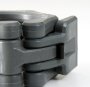 Замки олимпийские с фиксаторами Lock-Jaw Elite LJC-ELT-SLV