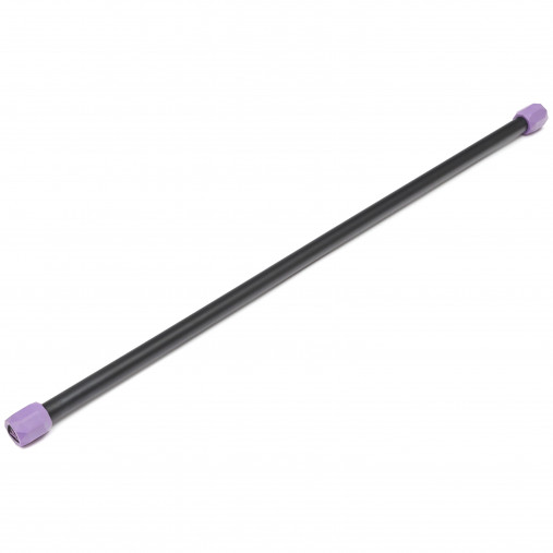Гимнастическая палка LIVEPRO Weighted Bar 5 кг, фиолетовый/черный