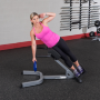 Гиперэкстензия спины Body-Solid GHYP345 (наклон 45°)