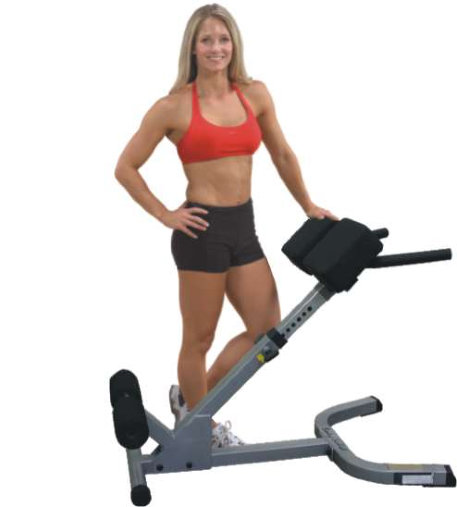  Гиперэкстензия спины Body-Solid GHYP-45 (наклон 45°)