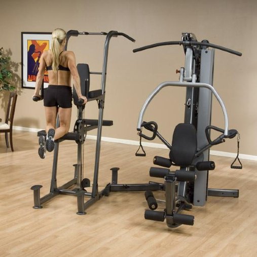 Пресс, турник, брусья с противовесом Body-Solid FCDWA. Опция к станции Body-Solid FUSION F500, F600