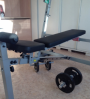 Универсальная скамья со стойками для жима Body Solid POB44