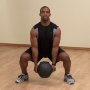 Медицинский мяч с рукоятками 12LB / 5.4 кг (черный) Body-Solid BSTDMB12
