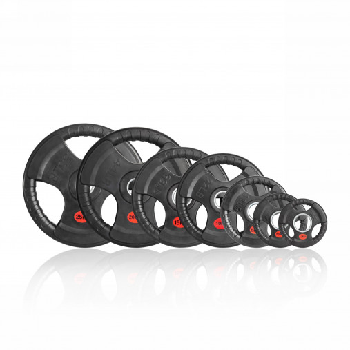 Диск олимпийский 51 мм. обрезиненный 1,25 кг. VictoryFit