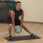 Медицинский мяч Body-Solid 2 LB/0,9 кг. PURPLE BSTMB2