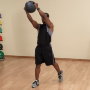 Медицинский мяч с рукоятками 14LB / 6.4 кг (черный) Body-Solid BSTDMB14