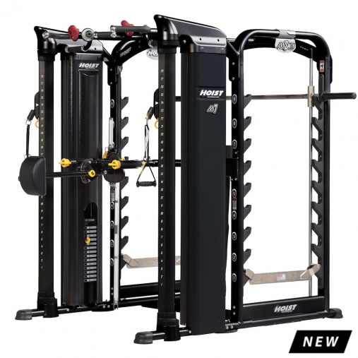 Комплекс для функциональных тренировок Hoist Mi7Smith BLACK MATTE в черном цвете