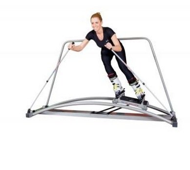Горнолыжный тренажер Proski Simulator Power SKI Machine - техника с палками
