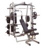 Силовой комплекс на базе 348 машины Смита Body-Solid GS348QP4 (без встроенного стека 90кг)