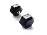 Гантель 12,5 кг гексагональная ZSO обрезиненная