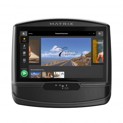 Беговая дорожка домашняя Matrix TF30XIR с 16-дюймовым сенсорным дисплеем