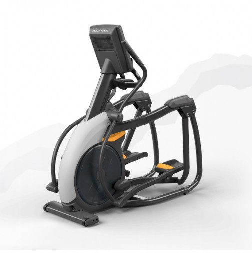 Эллиптический тренажер с изменяющимся углом наклона и длиной шага Matrix Performance Ascent Trainer с консолью Touch