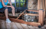 Гребной тренажер водный WaterRower серии Classic с дисплеем 300 S4 (с дисплеем, орех)