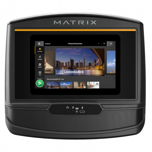 Вертикальный домашний велоэргометр Matrix U30XER с сенсорным 10" дисплеем