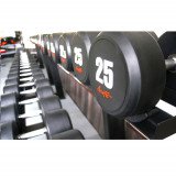 Набор обрезиненных гантелей AeroFit 2.5 - 25кг