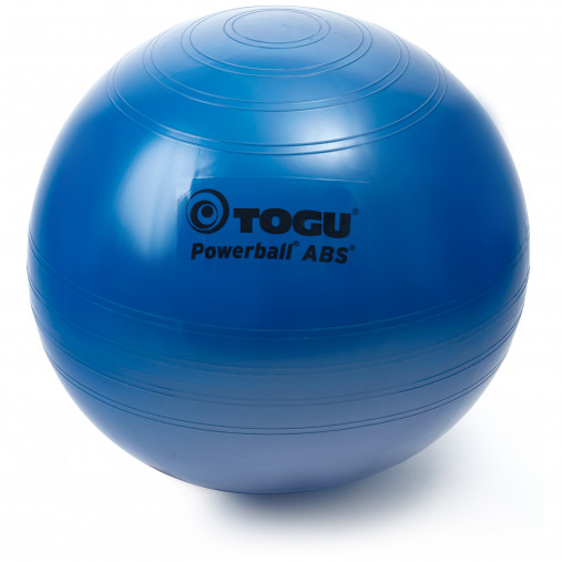 Гимнастический мяч TOGU ABS Powerball 55 см синий/черный