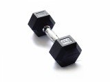 Гантель 6 кг гексагональная ZSO обрезиненная