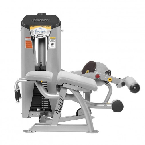 Сгибание ног лежа HOIST ROC-IT RS-1408 тренажер грузоблочный со стеком 81кг