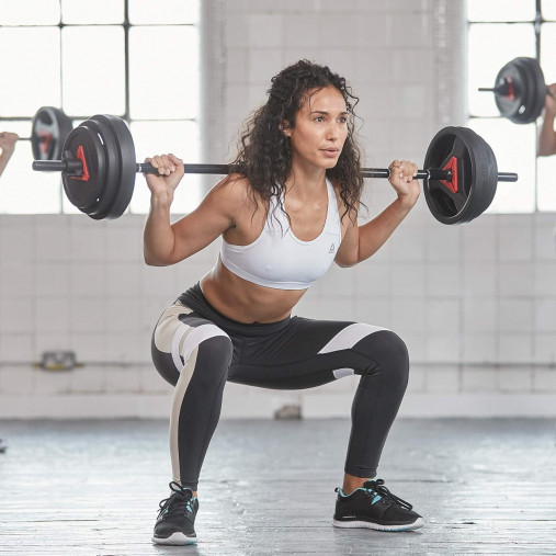 Штанга разборная для аэробики REEBOK Weight Set, 20 кг (гриф 140 см, втулка 25мм, хват 25 мм)