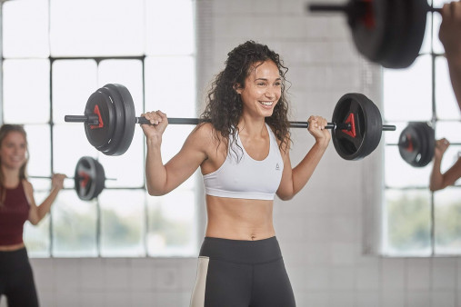 Штанга разборная для аэробики REEBOK Weight Set, 20 кг (гриф 140 см, втулка 25мм, хват 25 мм)