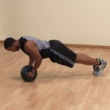 Медицинский мяч с рукоятками 20LB / 9 кг (черный) Body-Solid BSTDMB20