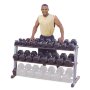 Горизонтальная двухрядная стойка для гантелей Body-Solid GDR60