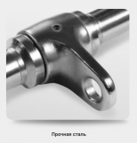 Гриф для тяги к животу, средний параллельный хват BRONZE GYM BGH10