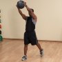 Медицинский мяч с рукоятками 25LB / 11.25 кг (черный) Body-Solid BSTDMB25